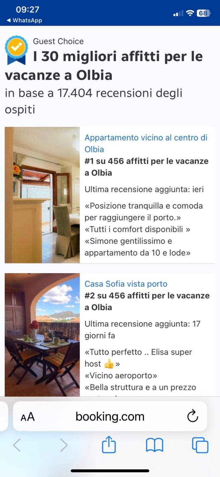 Апартаменты Casa Sofia Vista Porto Ольбия Экстерьер фото